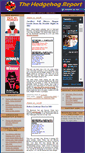 Mobile Screenshot of hedgehogreport.com